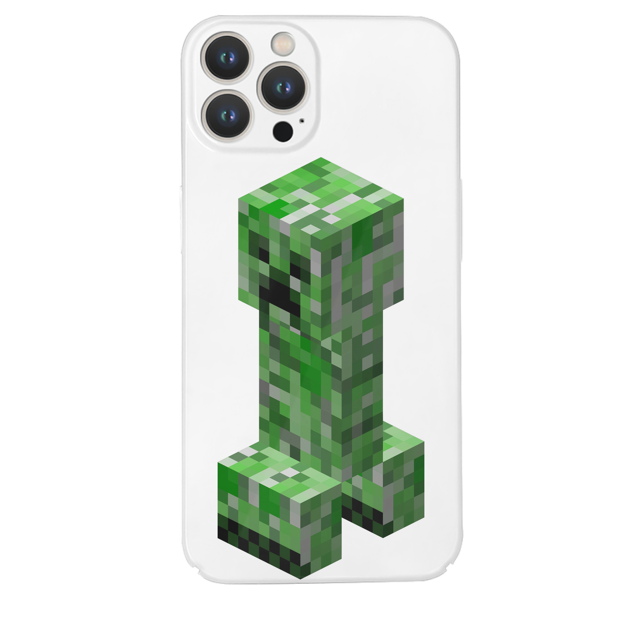 （画像用） マインクラフト ブロックの世界 Minecraft MC Block world 【iPhone 14シリーズ対応】ハードケース
